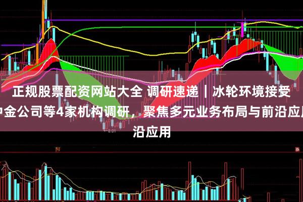 正规股票配资网站大全 调研速递｜冰轮环境接受中金公司等4家机构调研，聚焦多元业务布局与前沿应用